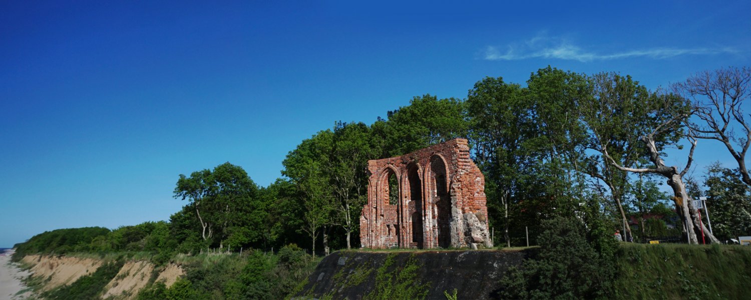 Trzęsacz - Ruiny Kościoła w Trzęsaczu